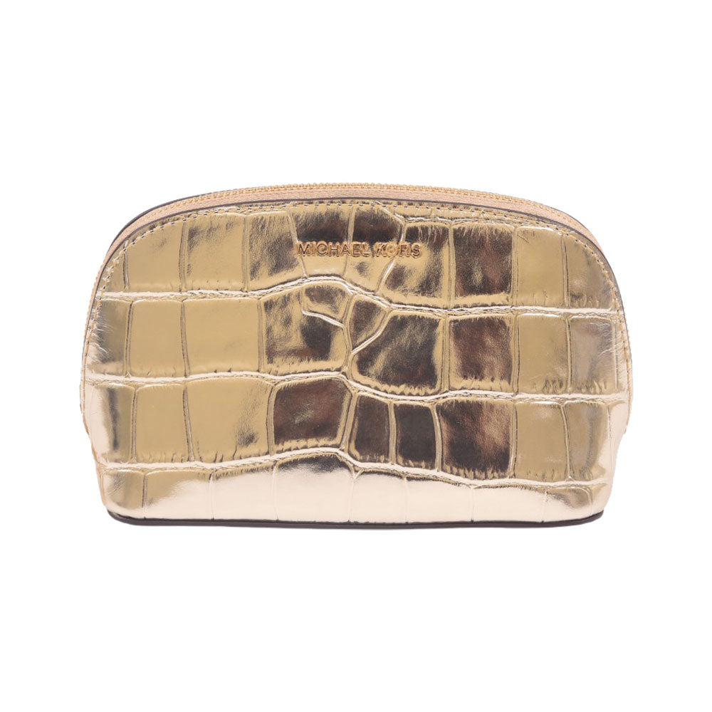 MK EMPIRE HAND BAG SM TRAVEL POUCH 32F4G8ET1K PALE-GOLD