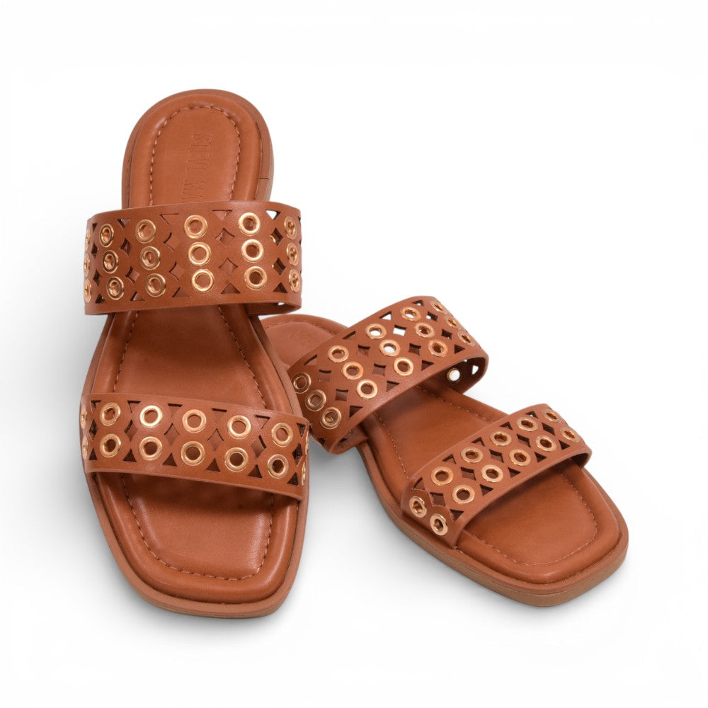 STEVE MADDEN ERRAND SLIPPER ERRA01S1 BROWN-MULTI 8