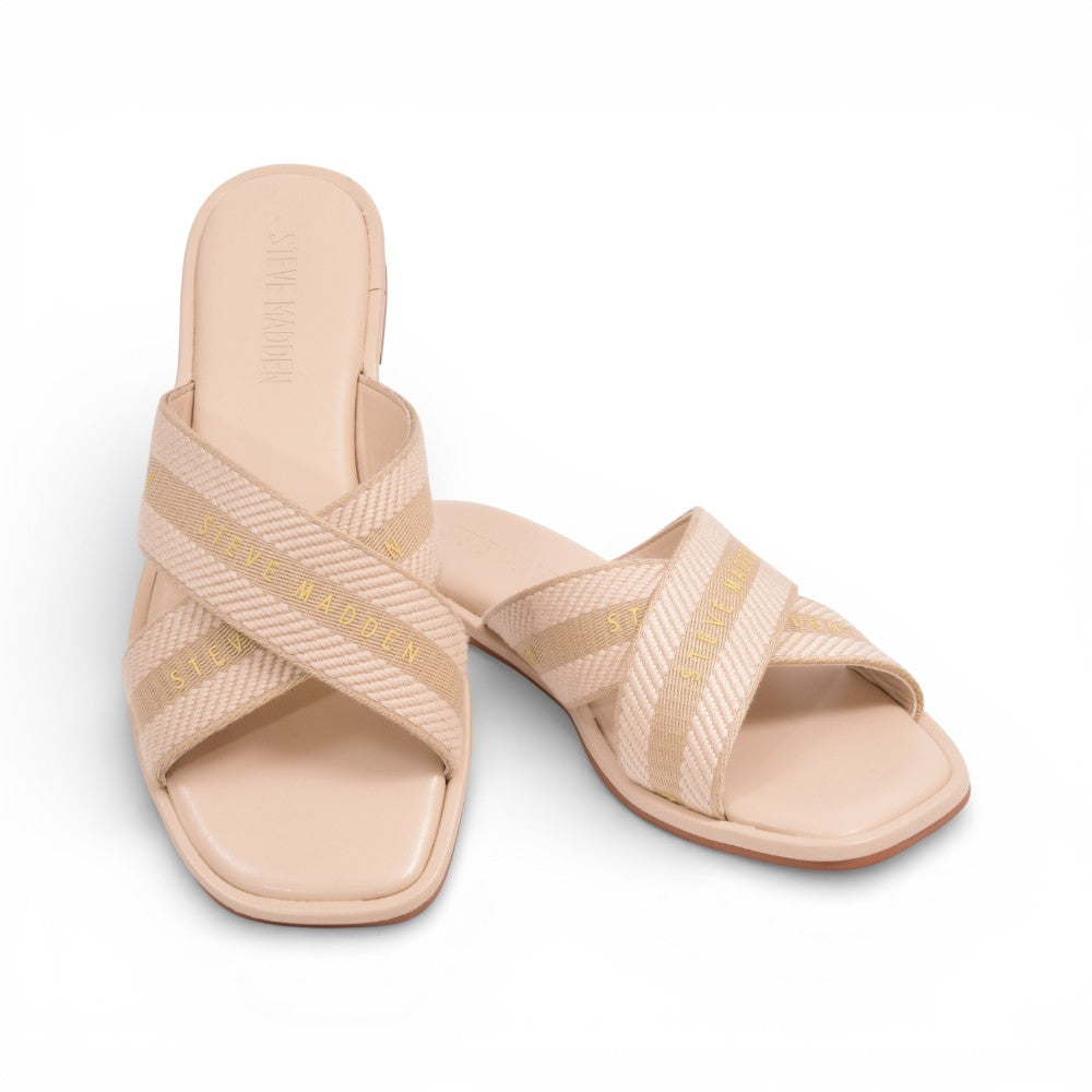 STEVE MADDEN ARROWS SLIPPER ARR003S1 OFF-WHITE 8