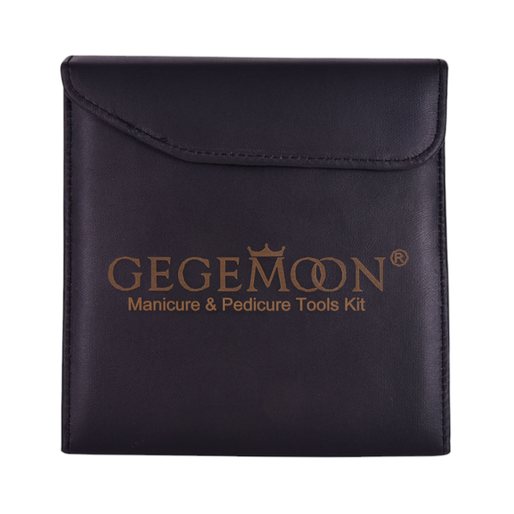 GEGEMOON MANICURE & PEDICURE 17 PCS TOOLS KIT
