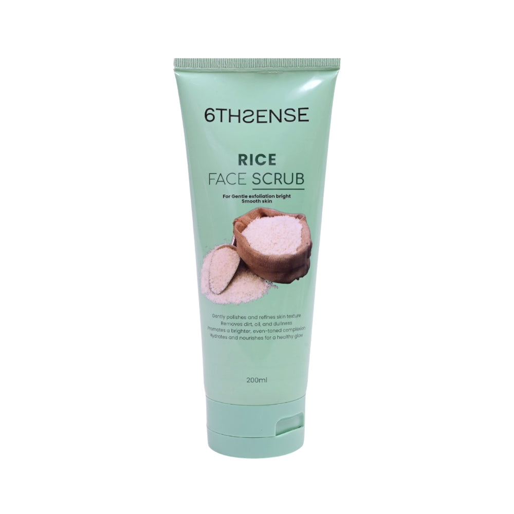 6TH SENSE RICE FACE SCRUB 200 ML