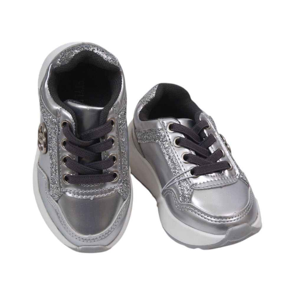 GIRLS JOGGER 20-25 SILVER ZL-3222