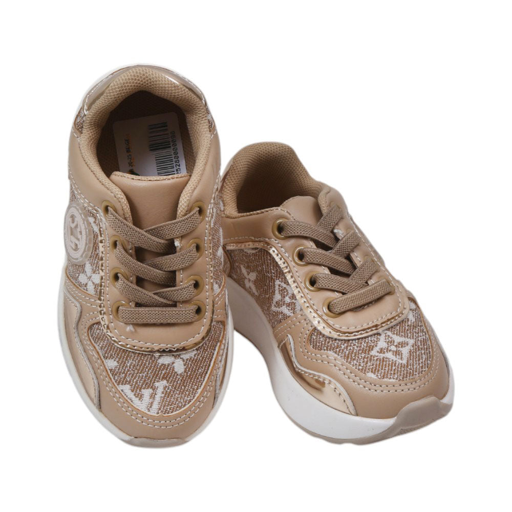 GIRLS JOGGER 20-25 BEIGE 3206