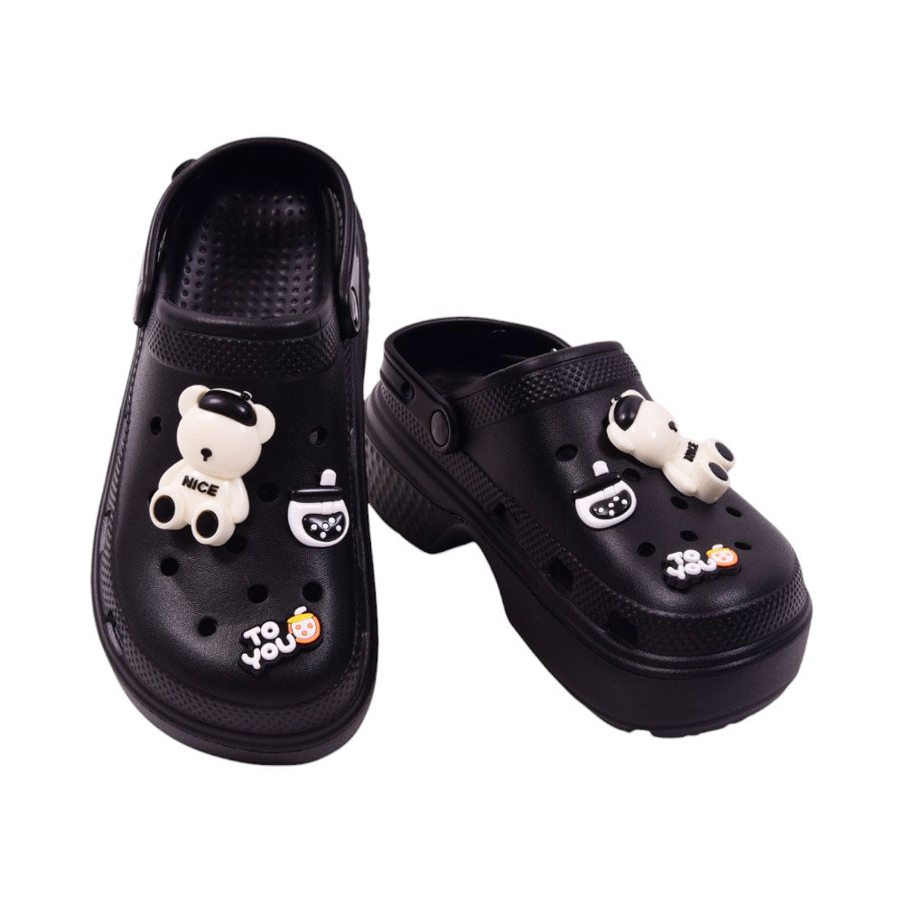 LADIES CROCS IR 35-40 BLACK EVA-E935+1