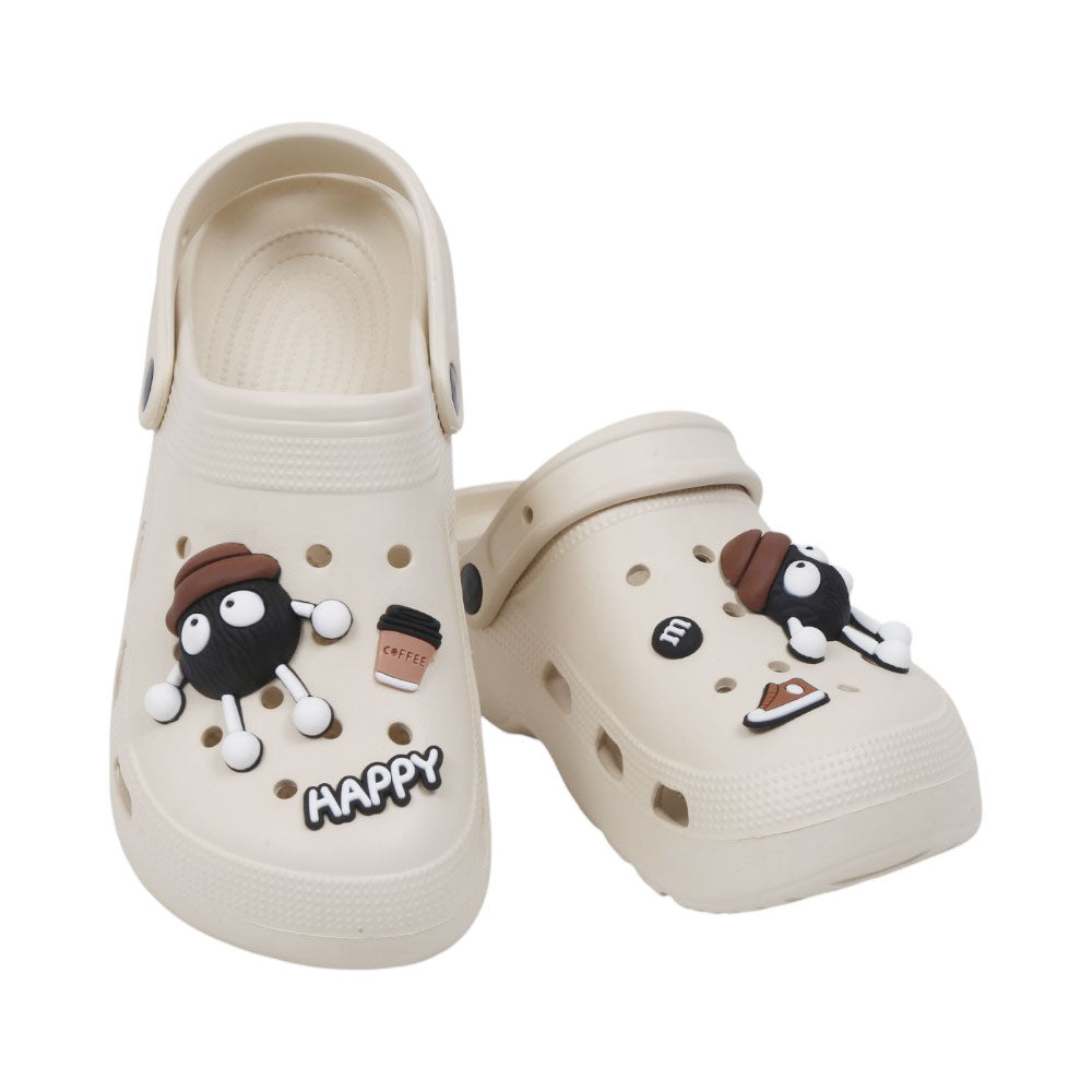 LADIES CROCS IR 35-40 BEIGE EVA-E956+2
