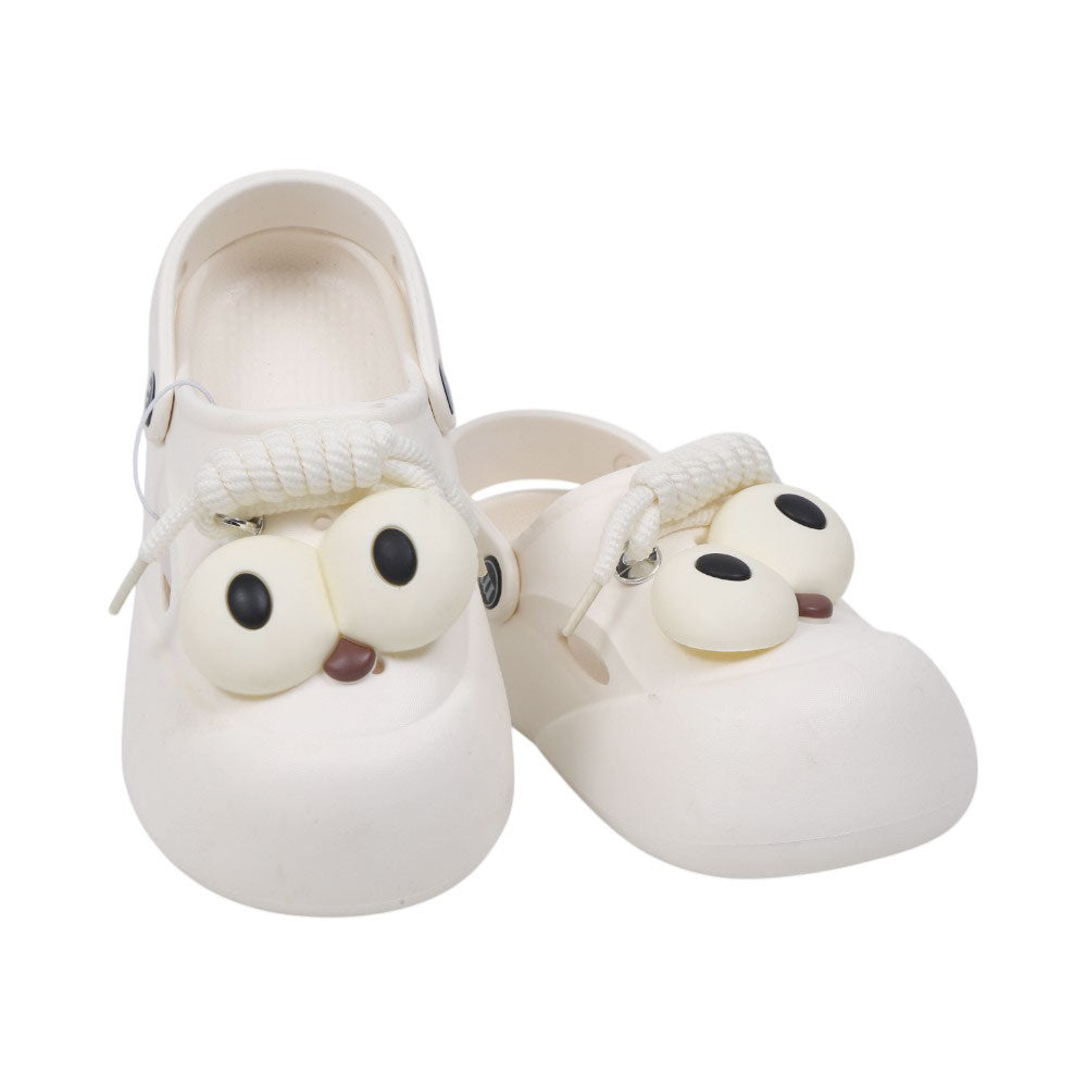 GIRLS CROCS IR 30-35 WHITE EVA-E852