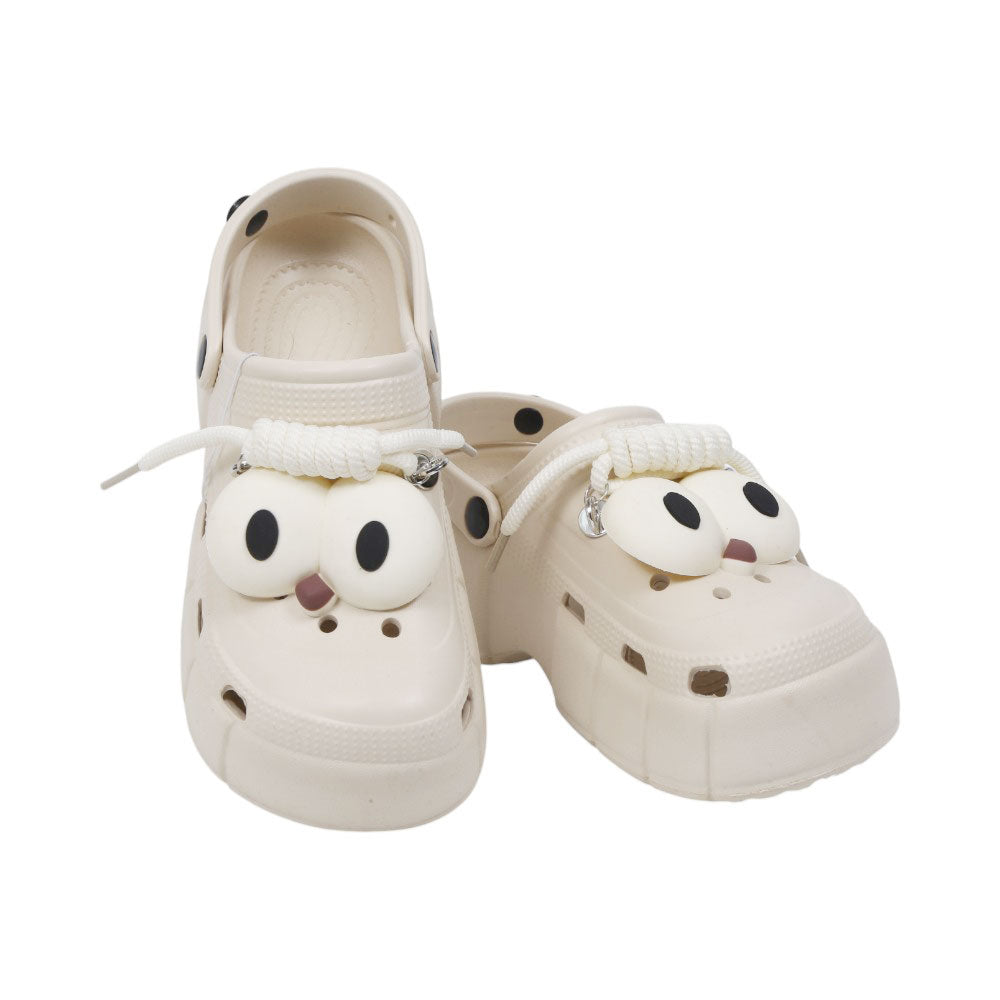 LADIES CROCS IR 35-40 BEIGE EVA-E933+1