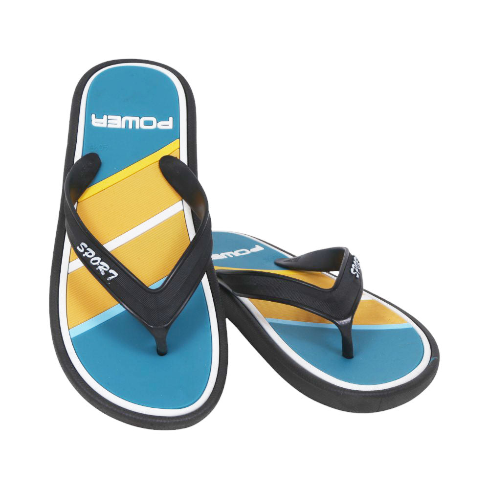 MENS FLIPFLOP IR 40-44 YELLOW PVC-1699+15