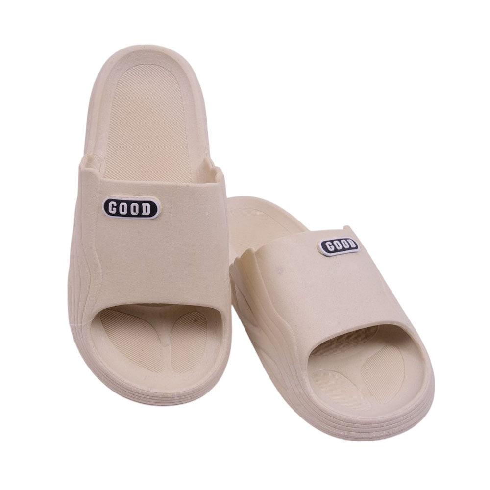 MENS SLIPPER IR 40-44 BEIGE PVC-9960