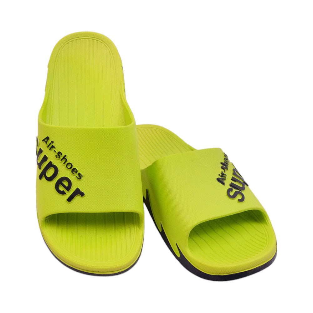 MENS SLIPPER IR 40-44 GREEN PVC-K605