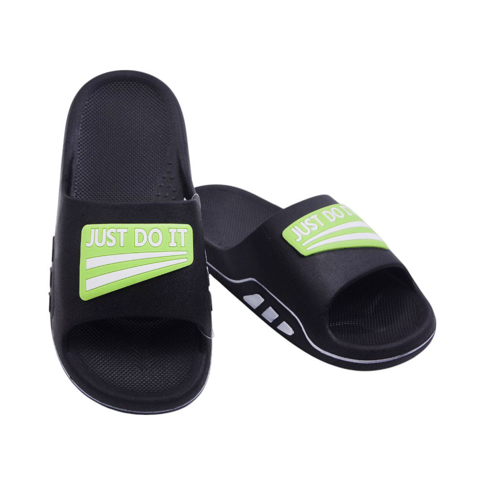 MENS SLIPPER IR 40-44 BLACK PVC-9909