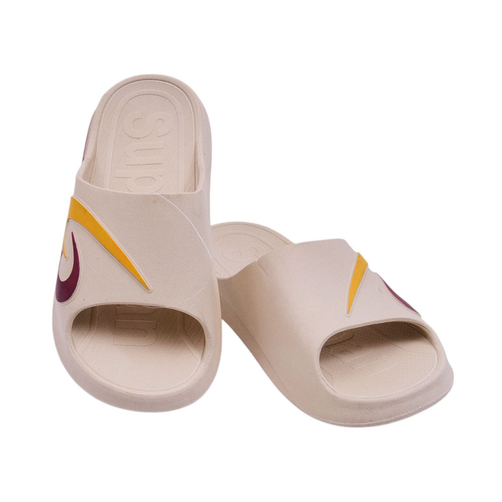 MENS SLIPPER IR 40-44 BEIGE PVC-9961