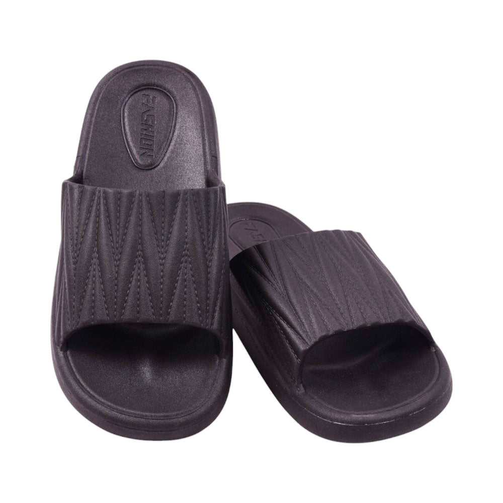 MENS SLIPPER IR 40-45 BLACK PVC-9033