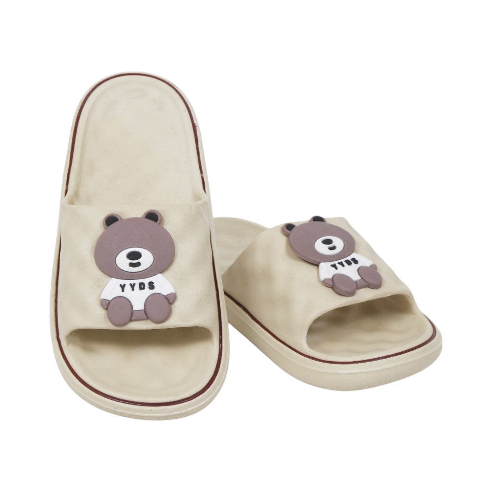BOYS SLIPPER IR 32-37 BEIGE PVC-213+5
