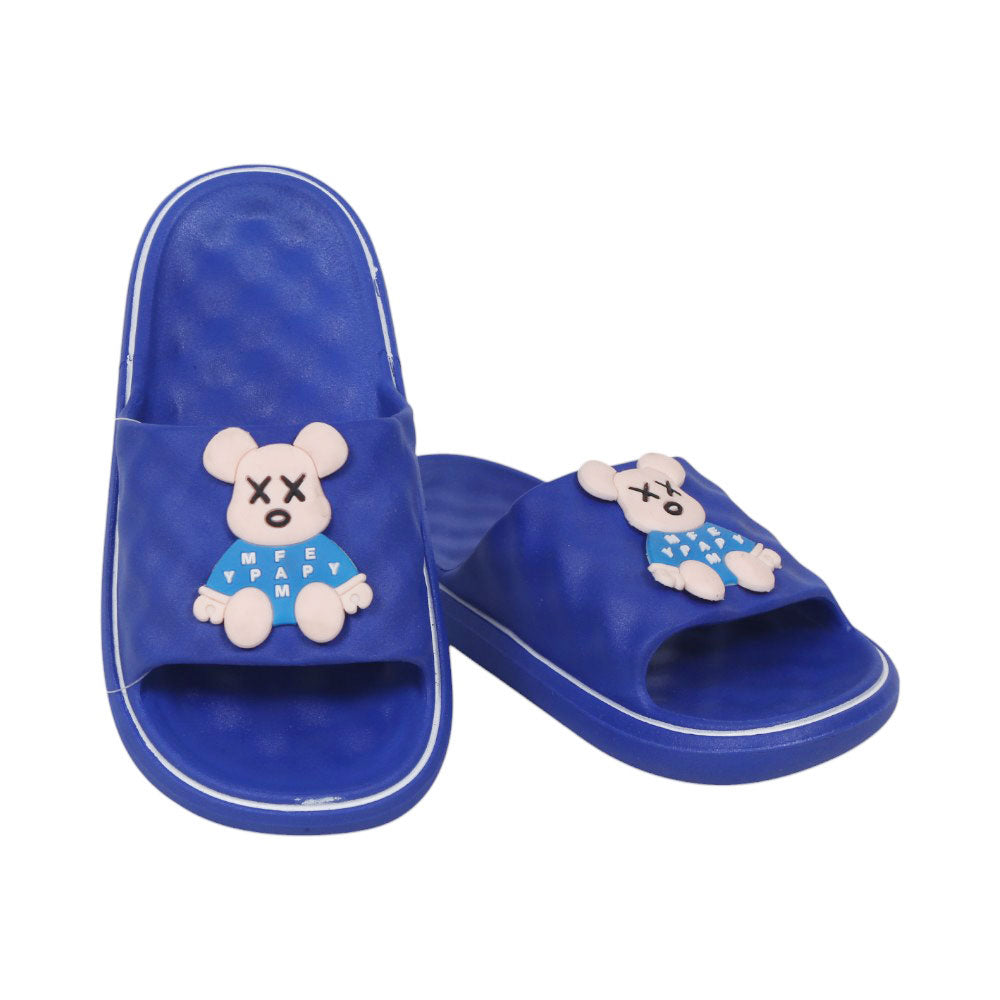 GIRLS SLIPPER IR 32-37 BLUE PVC-213+3
