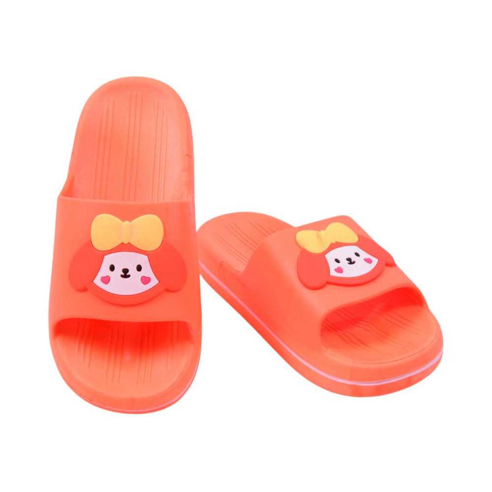 LADIES SLIPPER IR 36-41 ORANGE PVC-A922+3