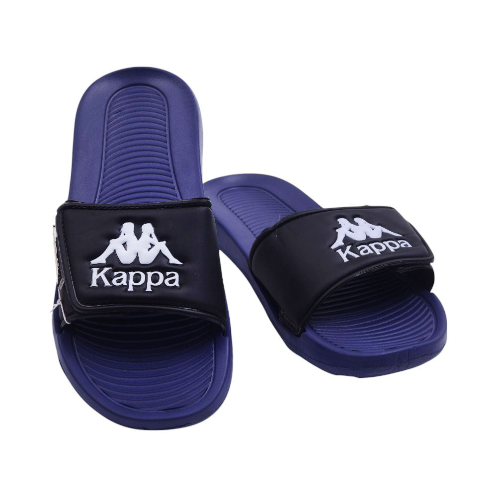 MEN SLIPPER 40-45 IR NAVY E8851-35