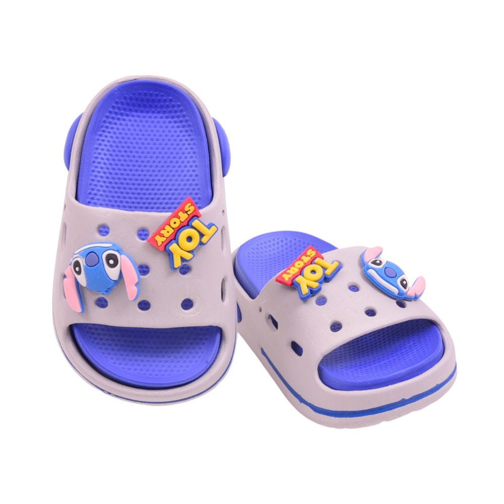 BOYS SLIPPER IR 18-23 GREY EVA-350-355