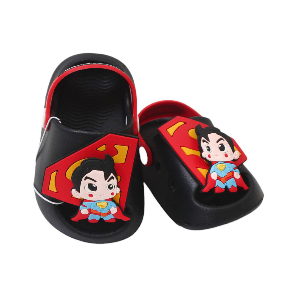 BOYS SLIPPER IR 18-23 BLACK EVA-296-304