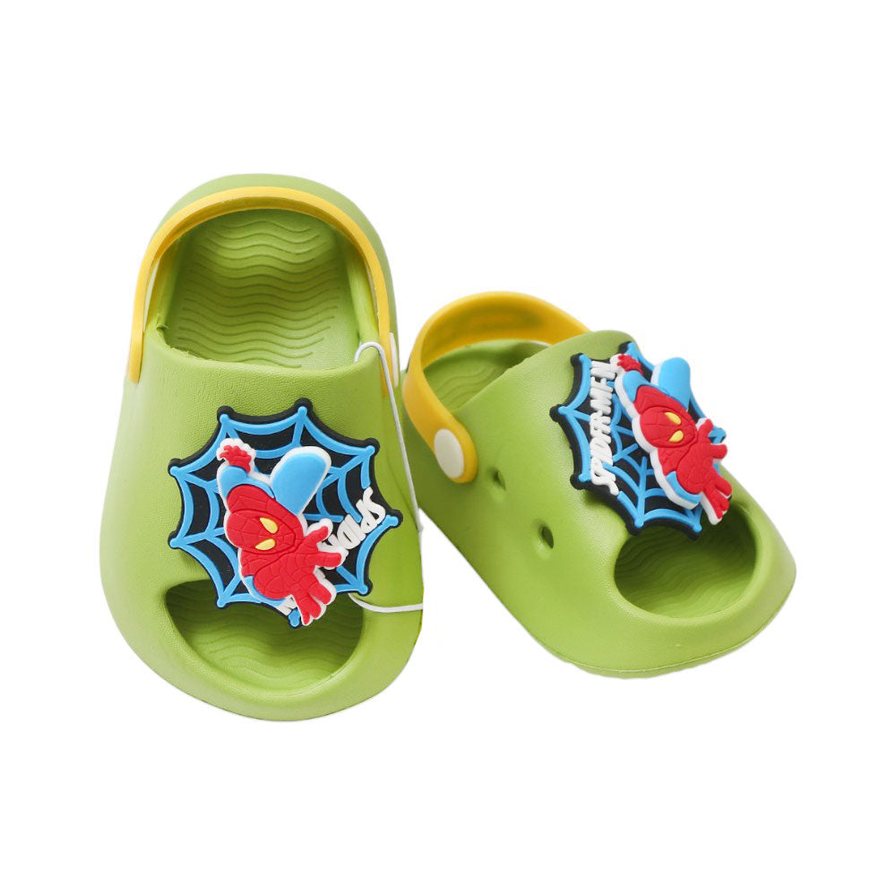 BOYS SLIPPER IR 18-23 GREEN EVA-287-295