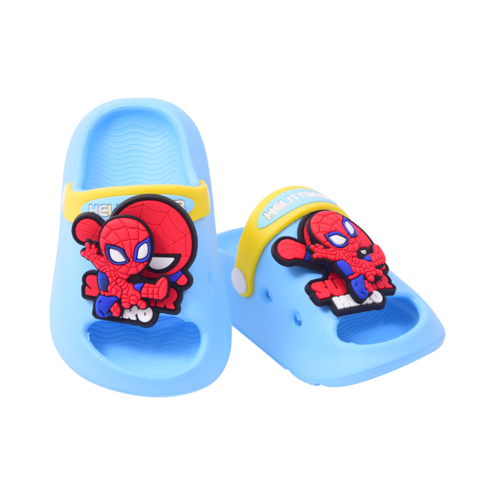 BOYS SLIPPER IR 18-23 L-BLUE EVA-275-286