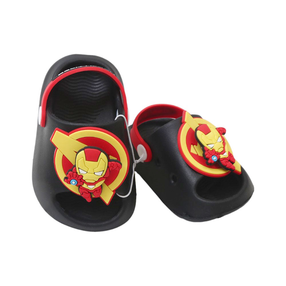 BOYS SLIPPER IR 18-23 BLACK EVA-275-286