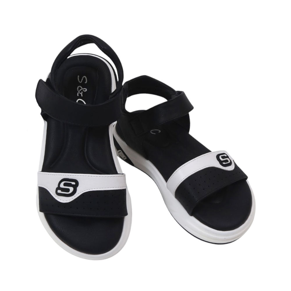 BOYS SANDAL 26-31 BLACK H010