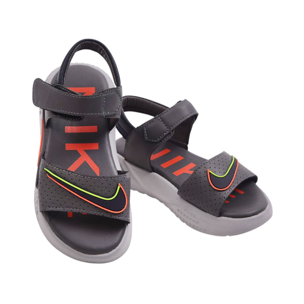 BOYS SANDAL 26-31 GREY H001