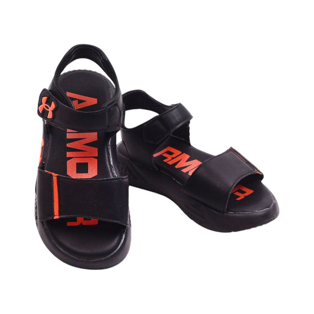 BOYS SANDAL 26-31 BLACK H008