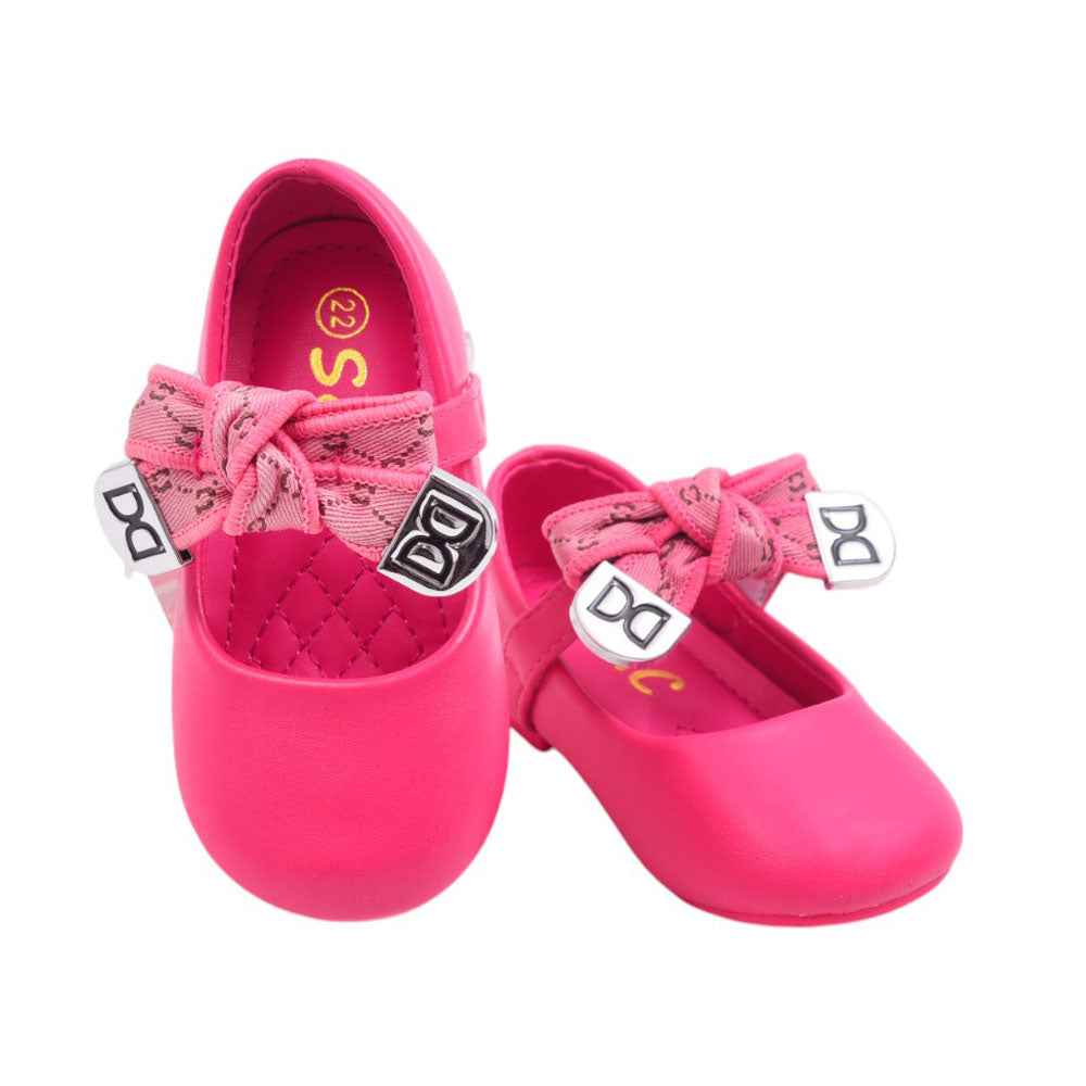 GIRLS PUMPS 21-25 PINK H016