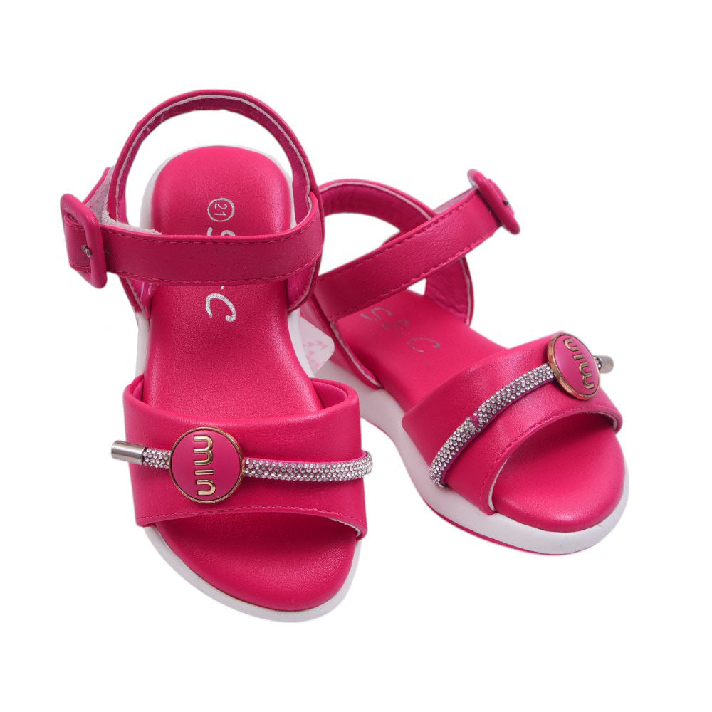 GIRLS SANDAL 21 RED H020