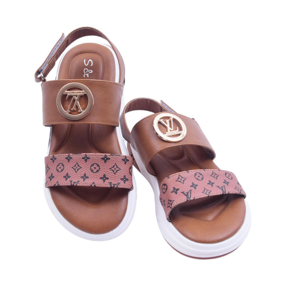BOYS SANDAL 34 BROWN H003