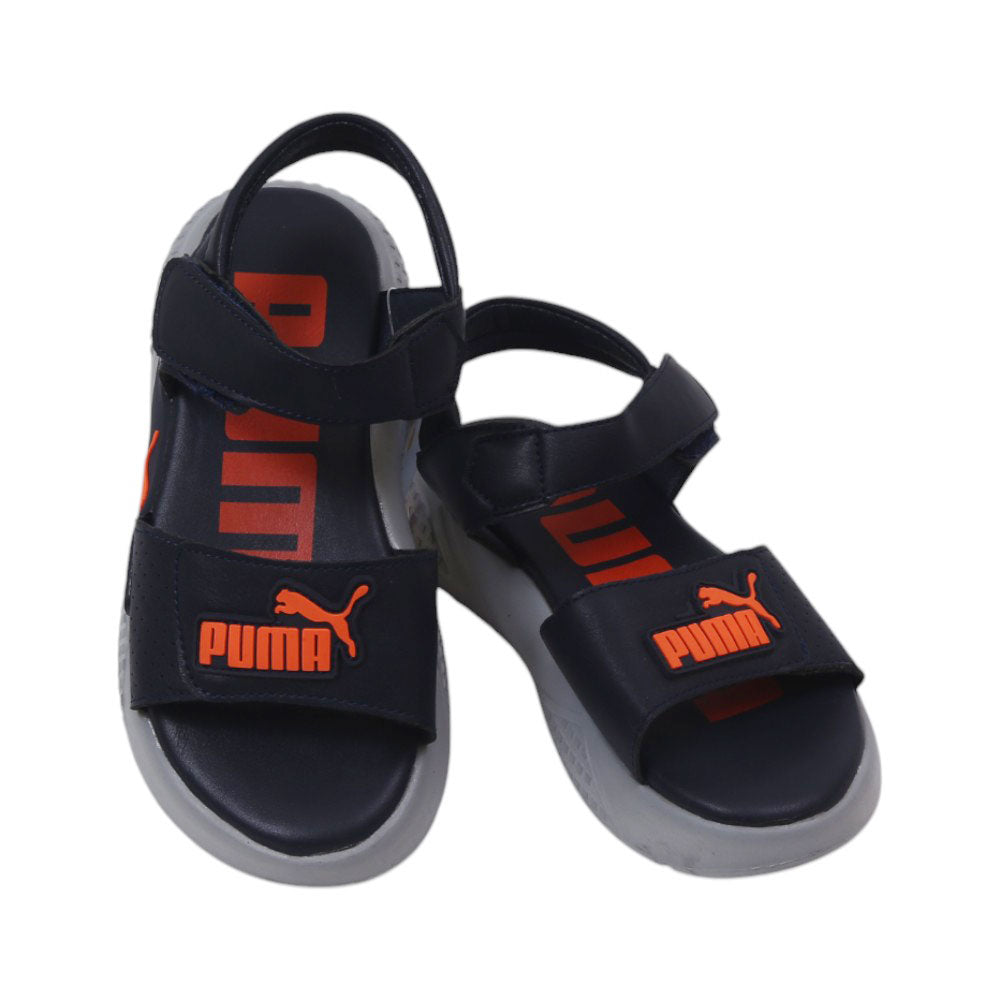 BOYS SANDAL 31 NAVY H006