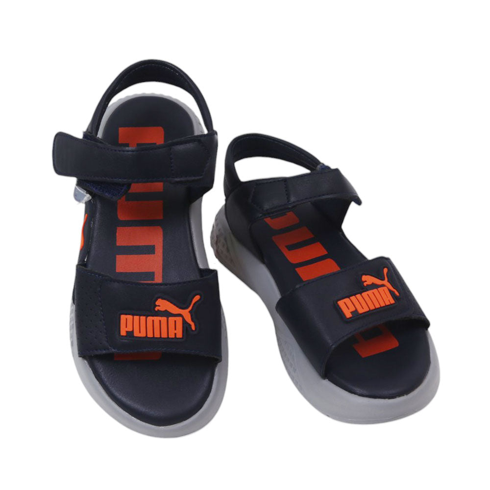 BOYS SANDAL 32 NAVY H006
