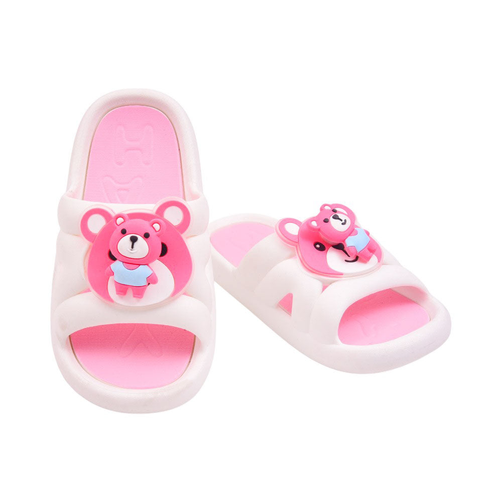 GIRLS SLIPPER IR 30 WHITE 9660-3 PVC