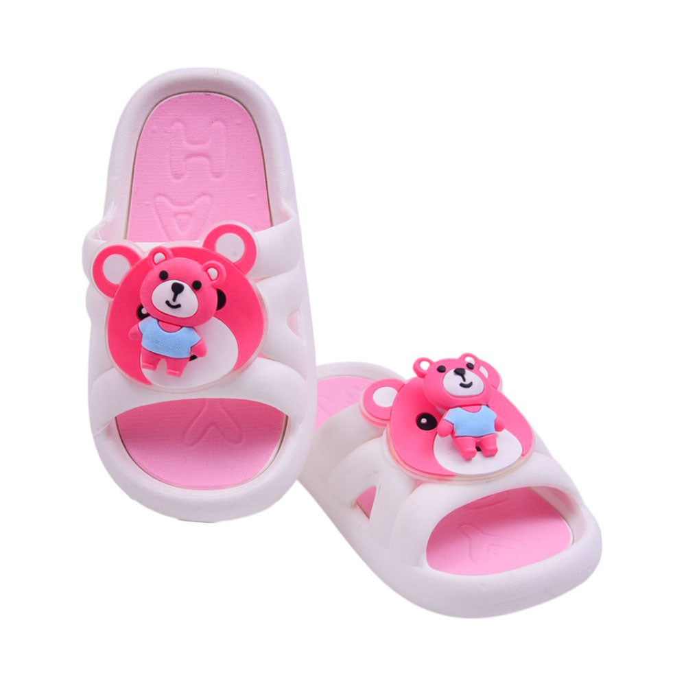 GIRLS SLIPPER IR 26 WHITE 9660-3 PVC