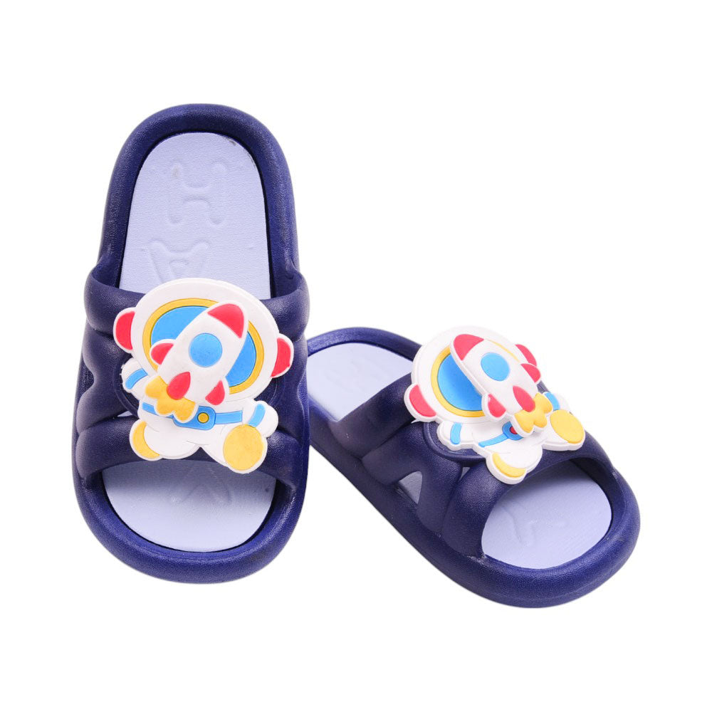 BOYS SLIPPER IR 26 NAVY 9660-15 PVC