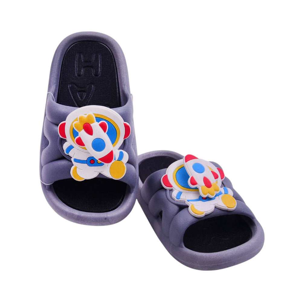 BOYS SLIPPER IR 28 GRAY 9660-15 PVC