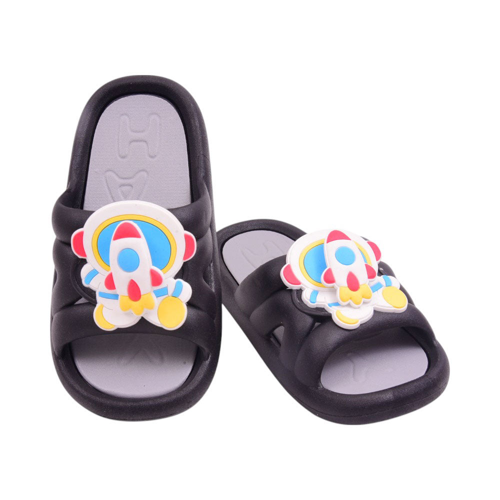 BOYS SLIPPER IR 29 BLACK 9660-15 PVC