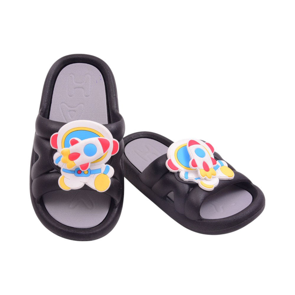 BOYS SLIPPER IR 28 BLACK 9660-15 PVC