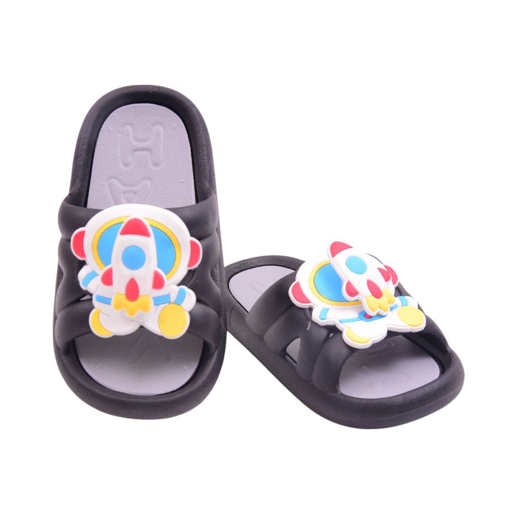 BOYS SLIPPER IR 26 BLACK 9660-15 PVC