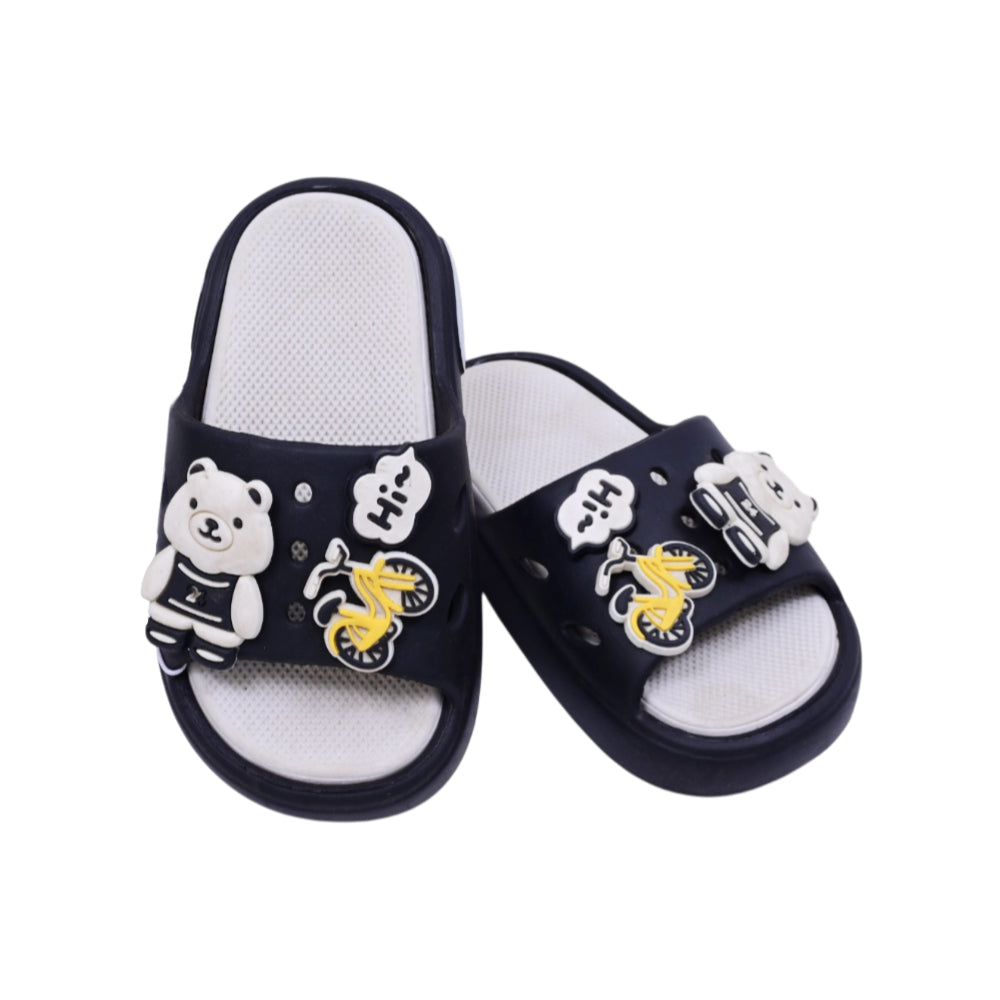 BOYS SLIPPER IR BLACK 1301-27 EVA