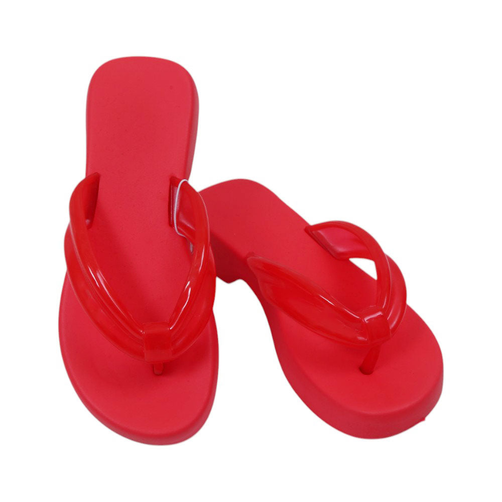 LADIES FLIP FLOP IR 36-37 RED A03-1 EVA