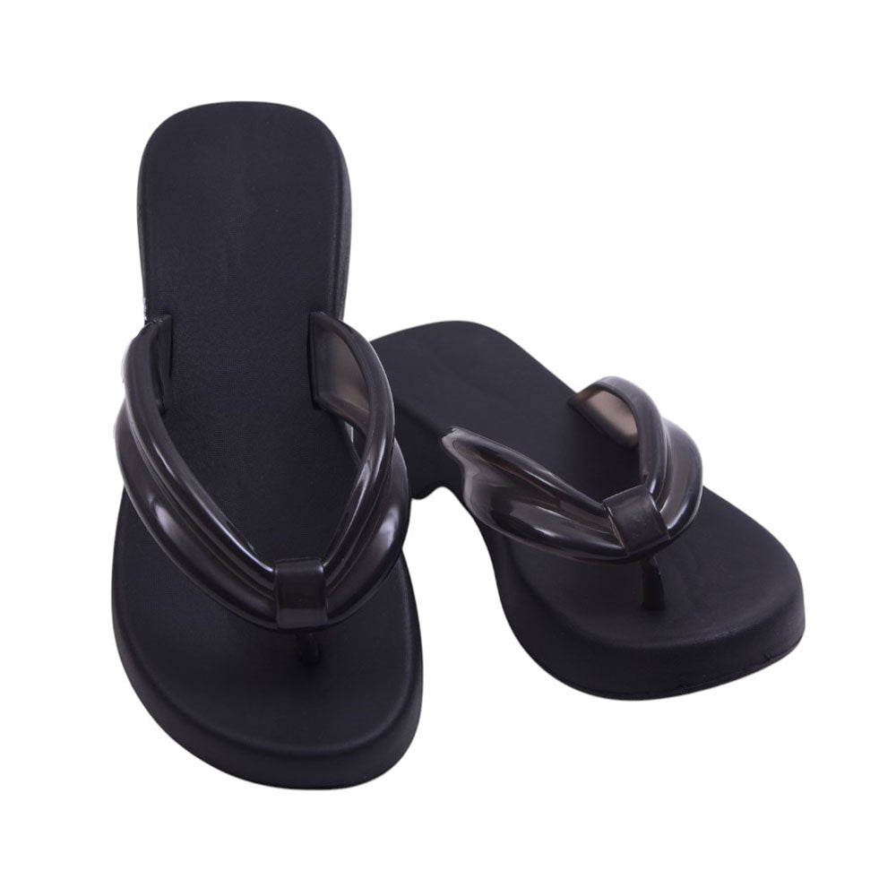 LADIES FLIP FLOP IR 38-39 BLACK A03-1 EVA
