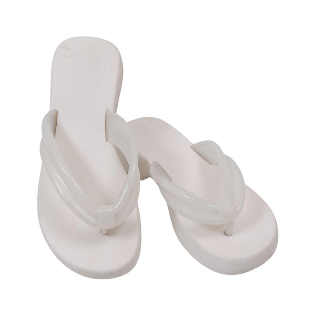 LADIES FLIP FLOP IR 40-41 WHITE A03-1 EVA