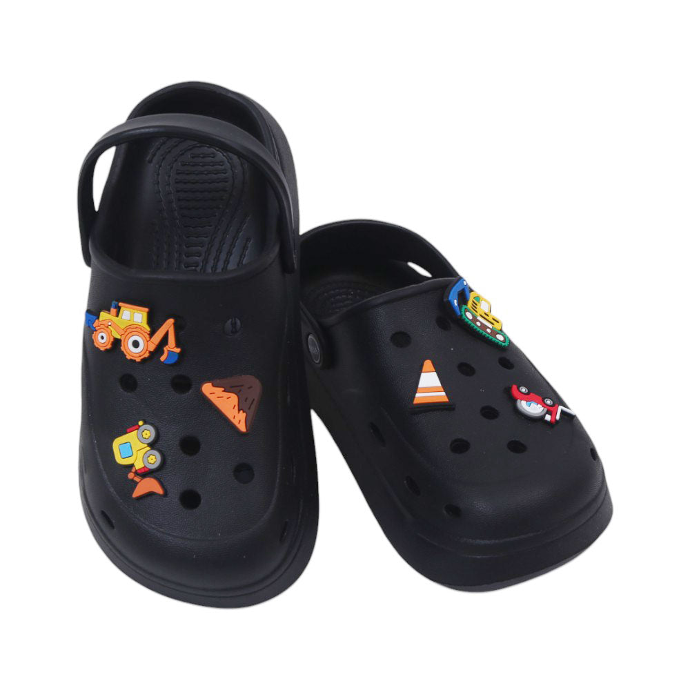 BOYS CROCKS IR 32-33 BLACK 8003-5 EVA