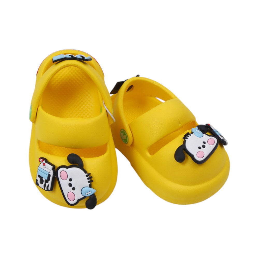 GIRLS CROCKS IR 18-19 YELLOW 619-13 EVA