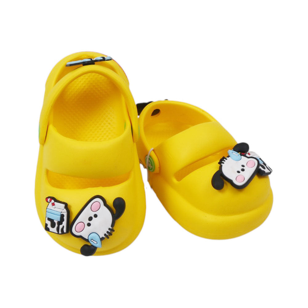 GIRLS CROCKS IR 20-21 YELLOW 619-13 EVA