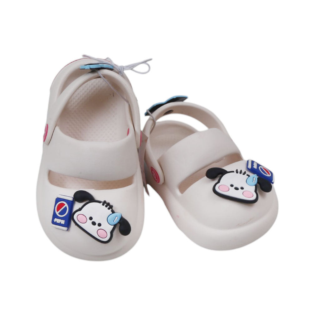 GIRLS CROCKS IR 22-23 WHITE 619-13 EVA