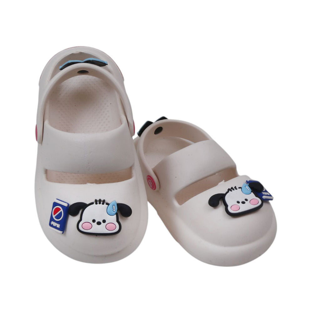 GIRLS CROCKS IR 26-27 WHITE 619-13 EVA